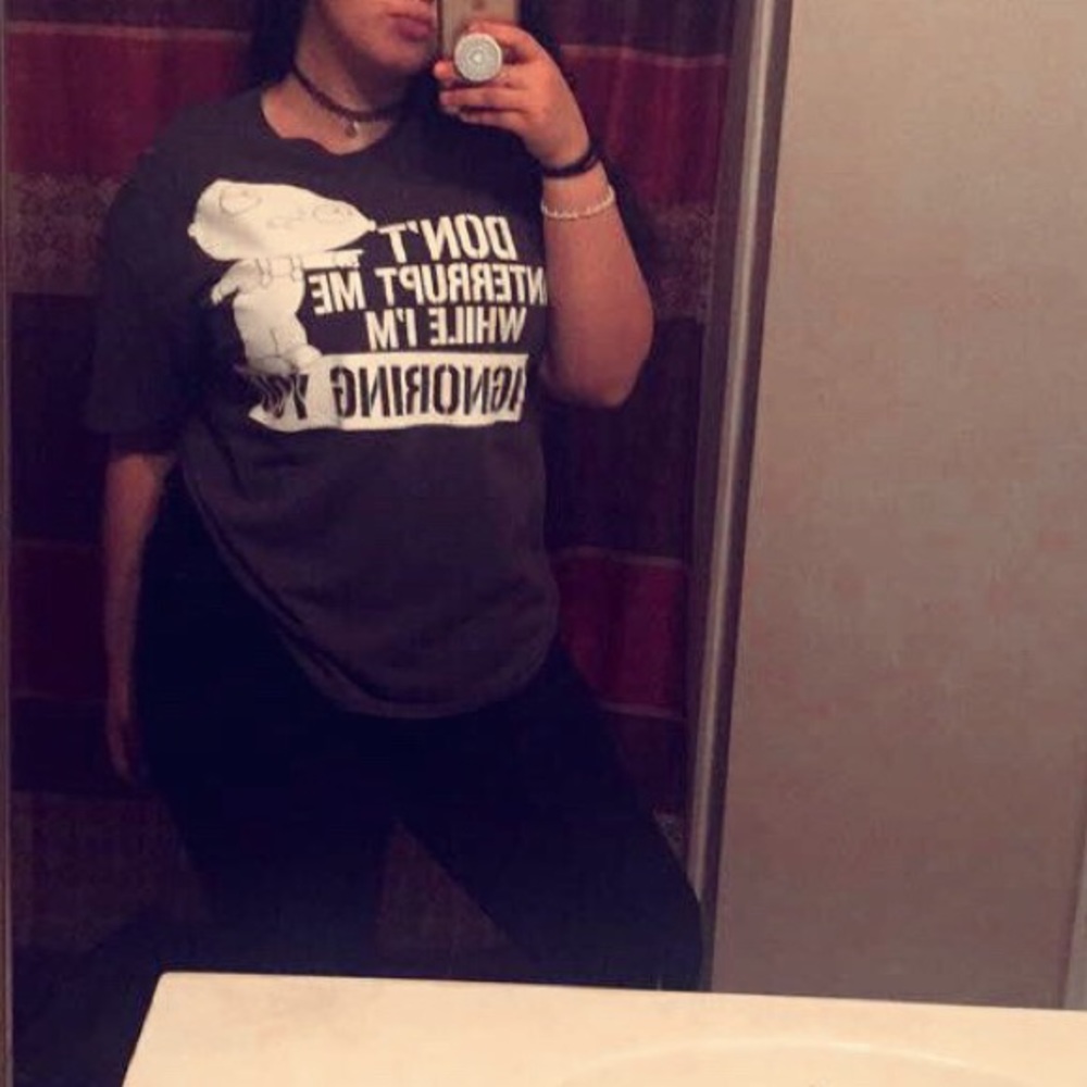 Family Guy Tee shirt.